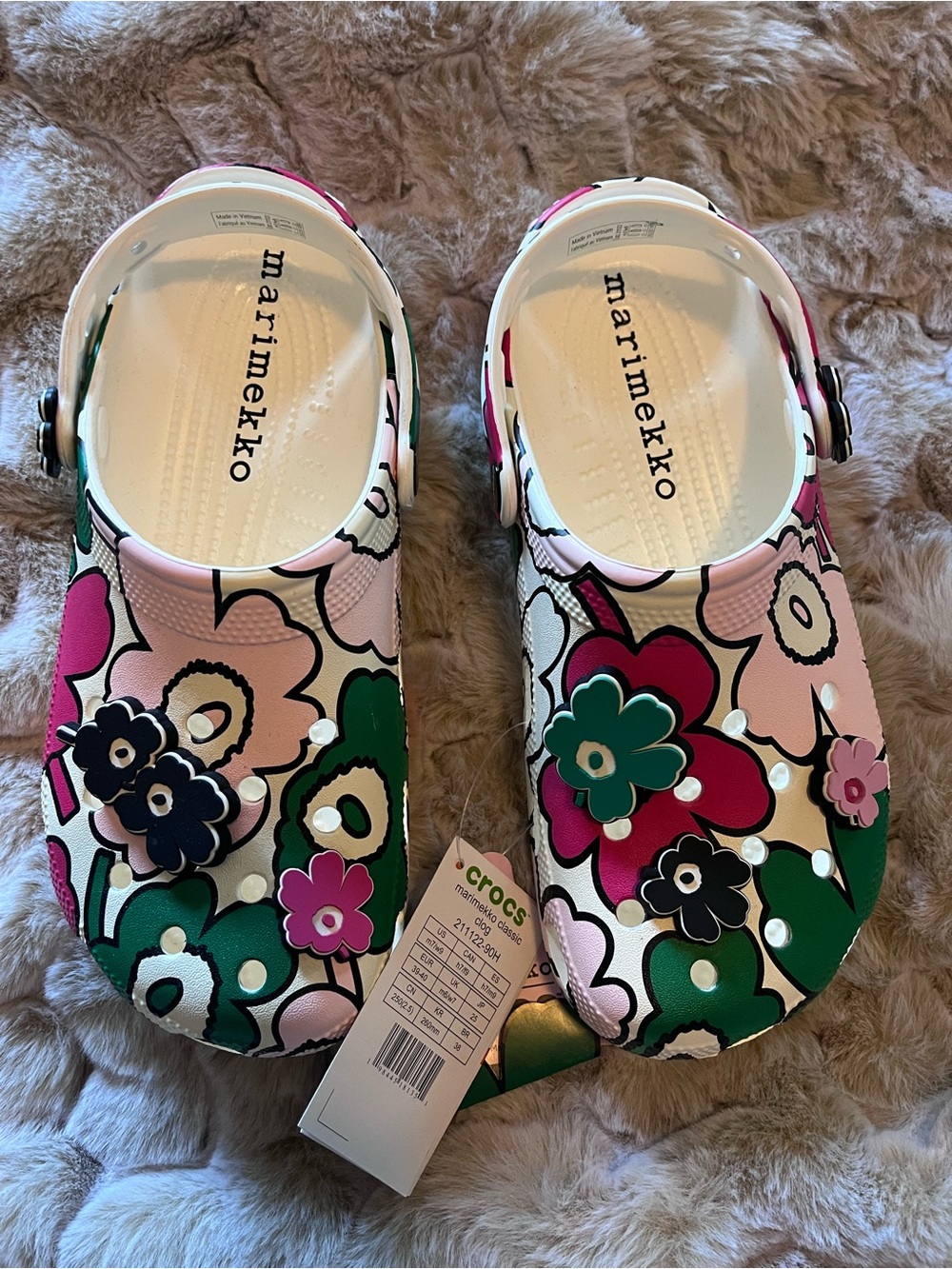 Women’s Marimekko Crocs Floral Clog Size 9